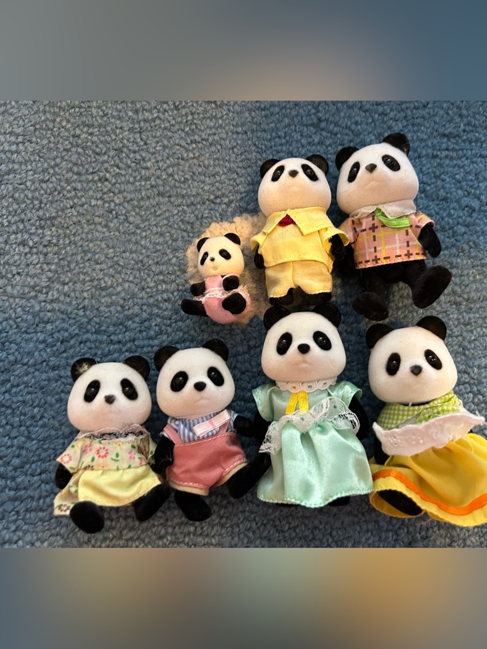 Calico Critters Panda Family Set - Multicolor Panda Plushies